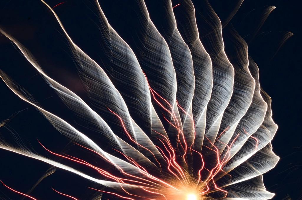 Abstract lighting black background